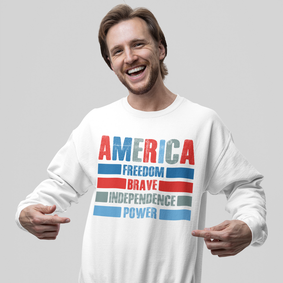 Patriotic Graphic Sweatshirts