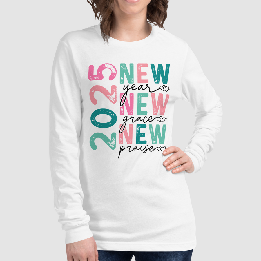 New Year’s Eve Graphic Long Sleeve Tees