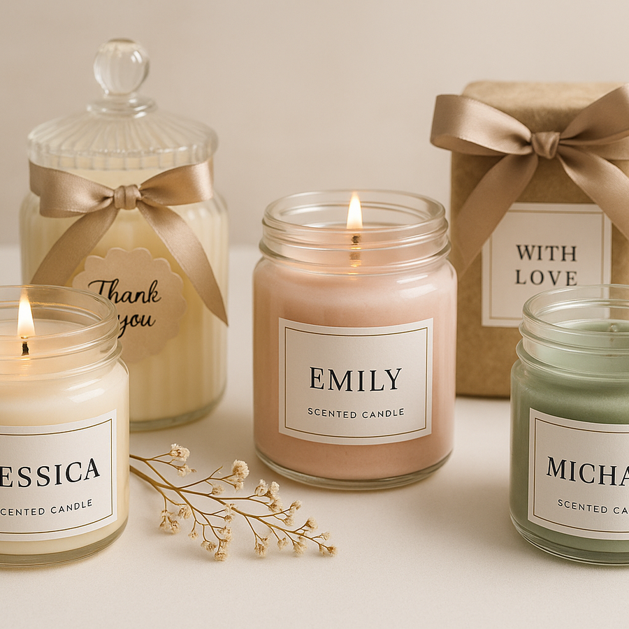 Custom Candles – Personalized Scented Candles & Gift Jars