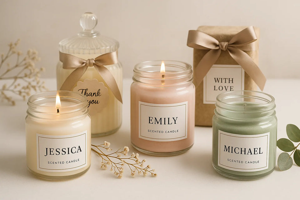 Custom Candles – Personalized Scented Candles & Gift Jars