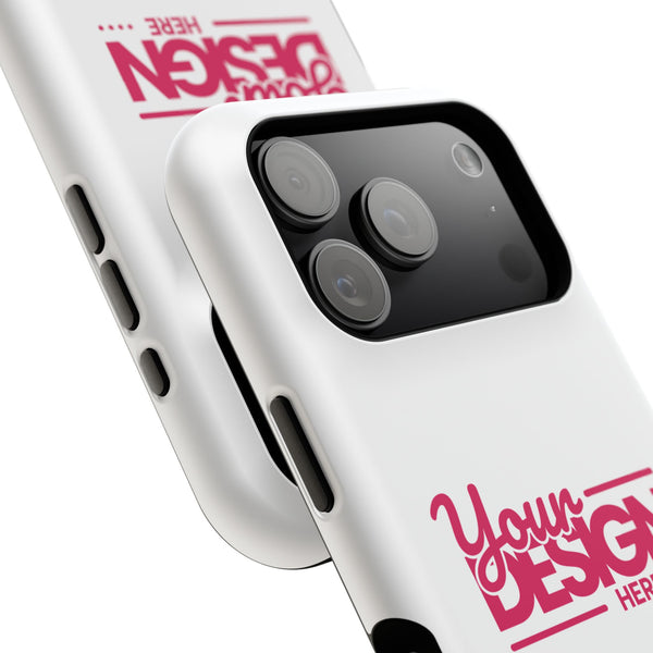 Customizable Impact-Resistant Phone Case – Personalize with Your Design, Durable Shockproof Cover for iPhone