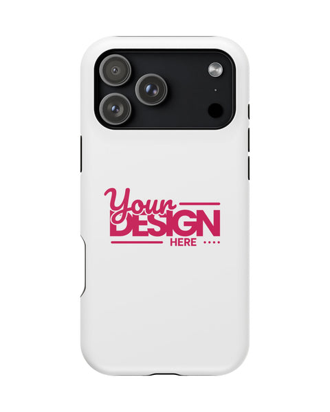 Durable Custom Magnetic Phone Case For IPhone With Personal Name Or Photo Design