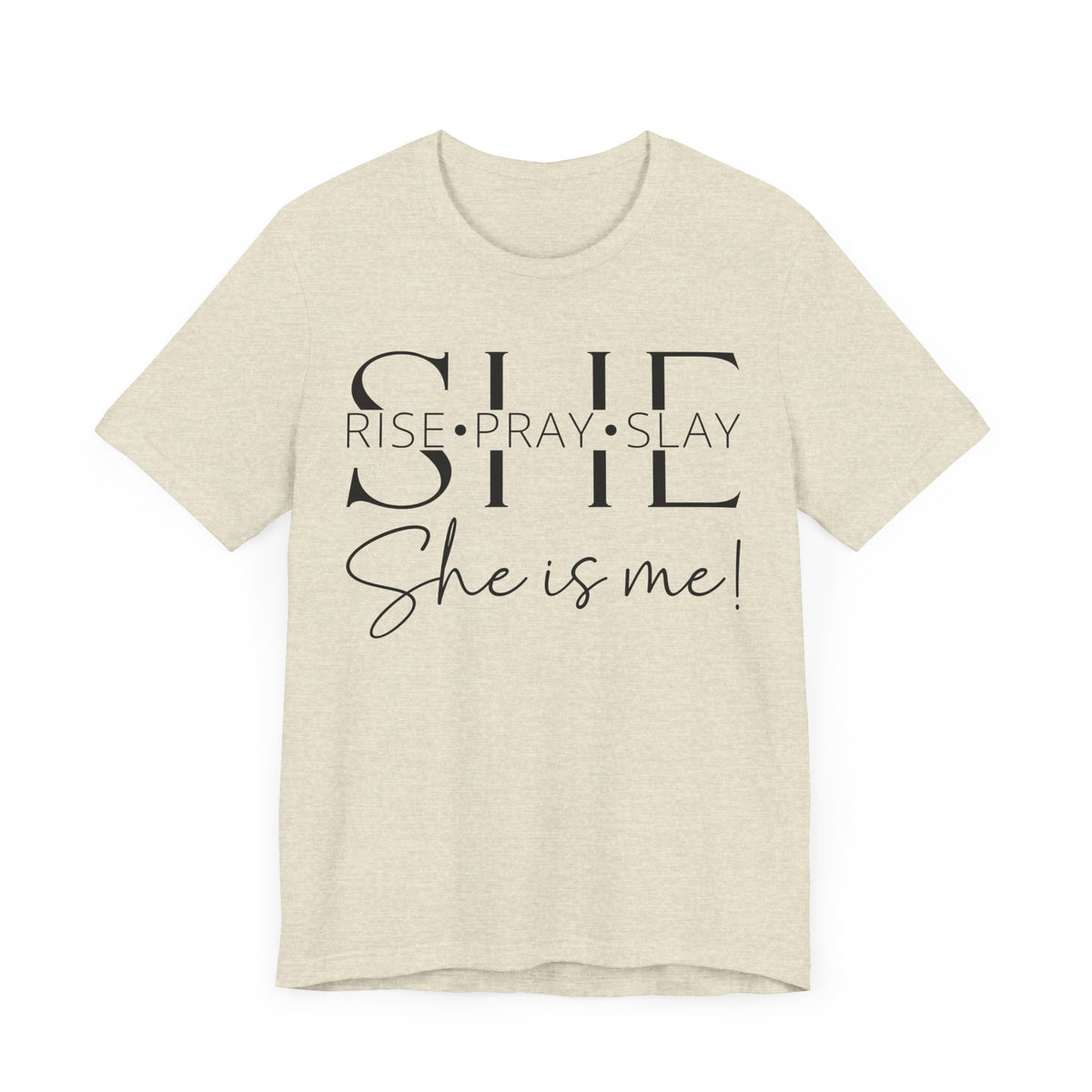 She Is Strong, Fierce, Brave - Motivational Women's Tee