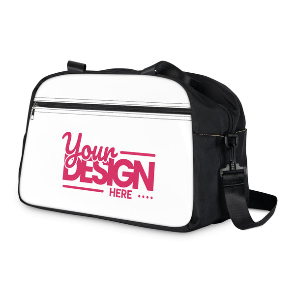 Fitness Duffle Bag – ‘Your Design Here’ Custom Gym Handbag, Personalized Sports Travel Bag for Men & Women