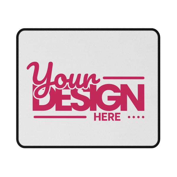 Custom Mouse Pad Gift – Personalized Non-Slip Desk Mat with Smooth Surface, Stitched Edges & Vibrant Full-Color Print