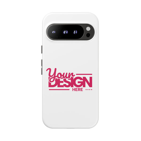 Customizable Tough Phone Case – Personalized Protective Cover with Name or Photo, Shockproof Case for Google Pixel Phone, Durable Gift Idea