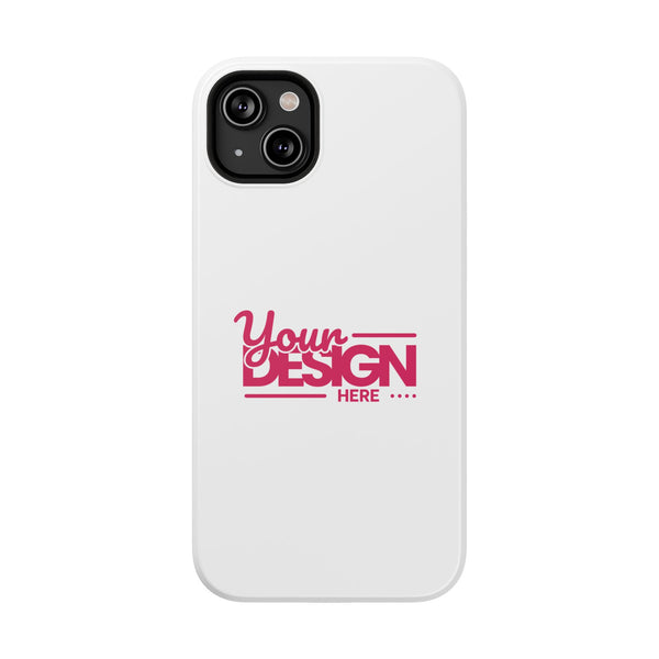 Customizable Impact-Resistant Phone Case – Personalize with Your Design, Durable Shockproof Cover for iPhone