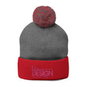  Dark Heather Grey / Red