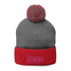  Dark Heather Grey / Red