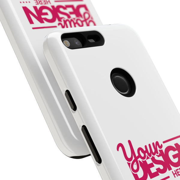 Customizable Tough Phone Case – Personalized Protective Cover with Name or Photo, Shockproof Case for Google Pixel Phone, Durable Gift Idea