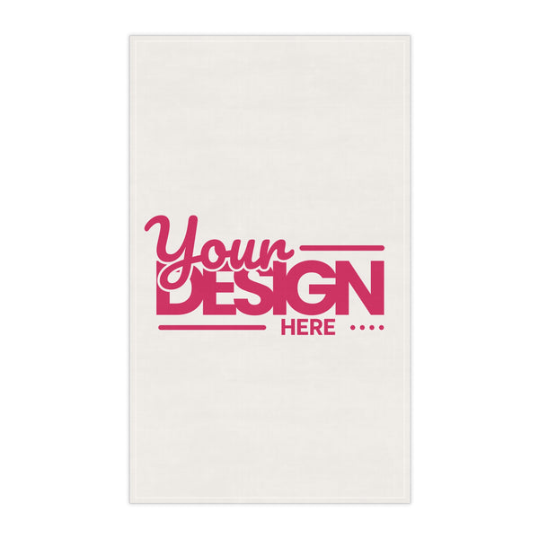 Personalized Cotton Tea Towels - Custom Kitchen Decor, Eco-Friendly Gift, Wedding Registry, Housewarming, Holiday Gift