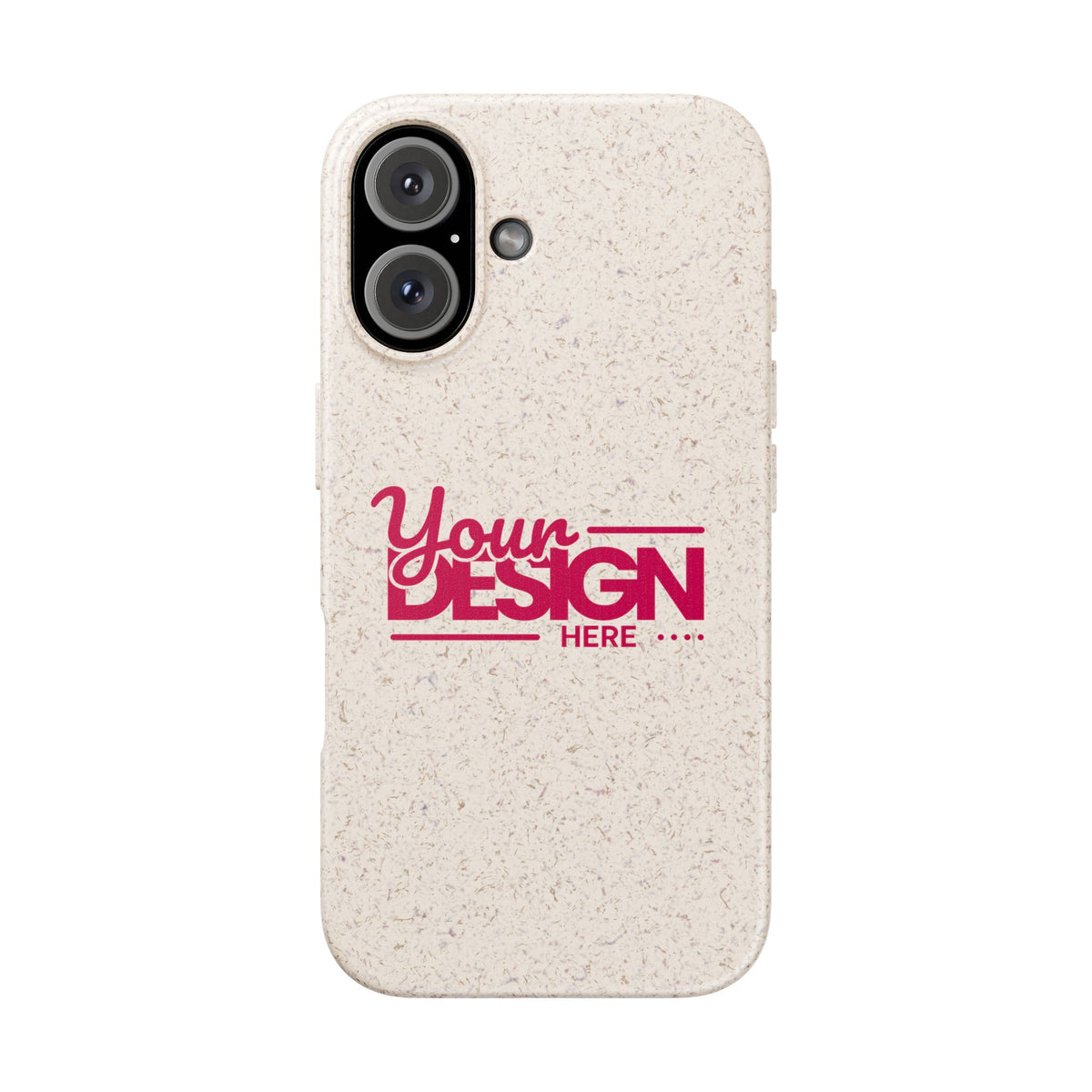 Biodegradable Phone Case – Eco-Friendly Custom Design Cover, Personalized Sustainable Protective Case for iPhone
