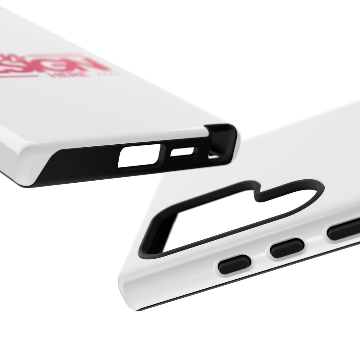 Customizable Tough Phone Case – Personalized Protective Cover with Name or Photo, Shockproof Case for Samsung Phones, Durable Gift Idea