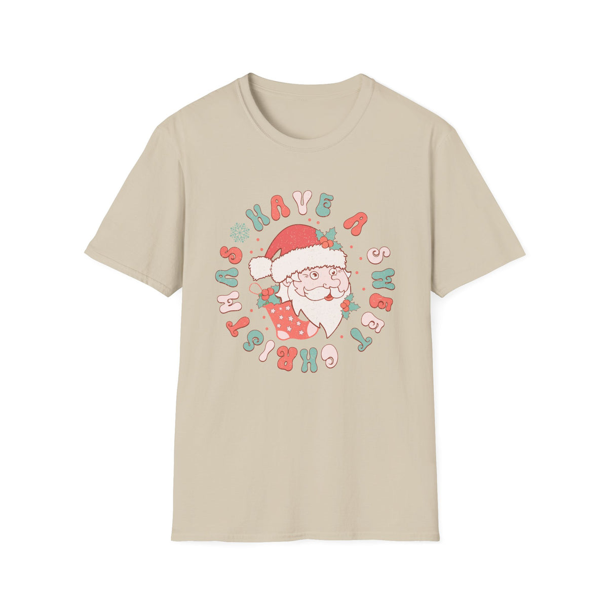 Have a Sweet Christmas Santa Graphic Tee