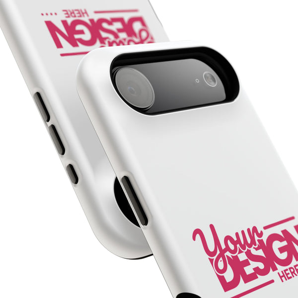Customizable Impact-Resistant Phone Case – Personalize with Your Design, Durable Shockproof Cover for iPhone