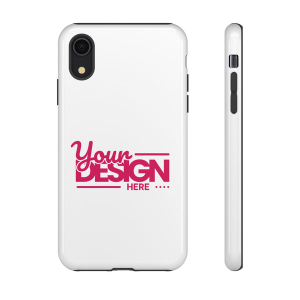 Customizable Tough Phone Case – Personalized Protective Cover with Name or Photo, Shockproof Case for iPhone & Samsung, Durable Gift Idea