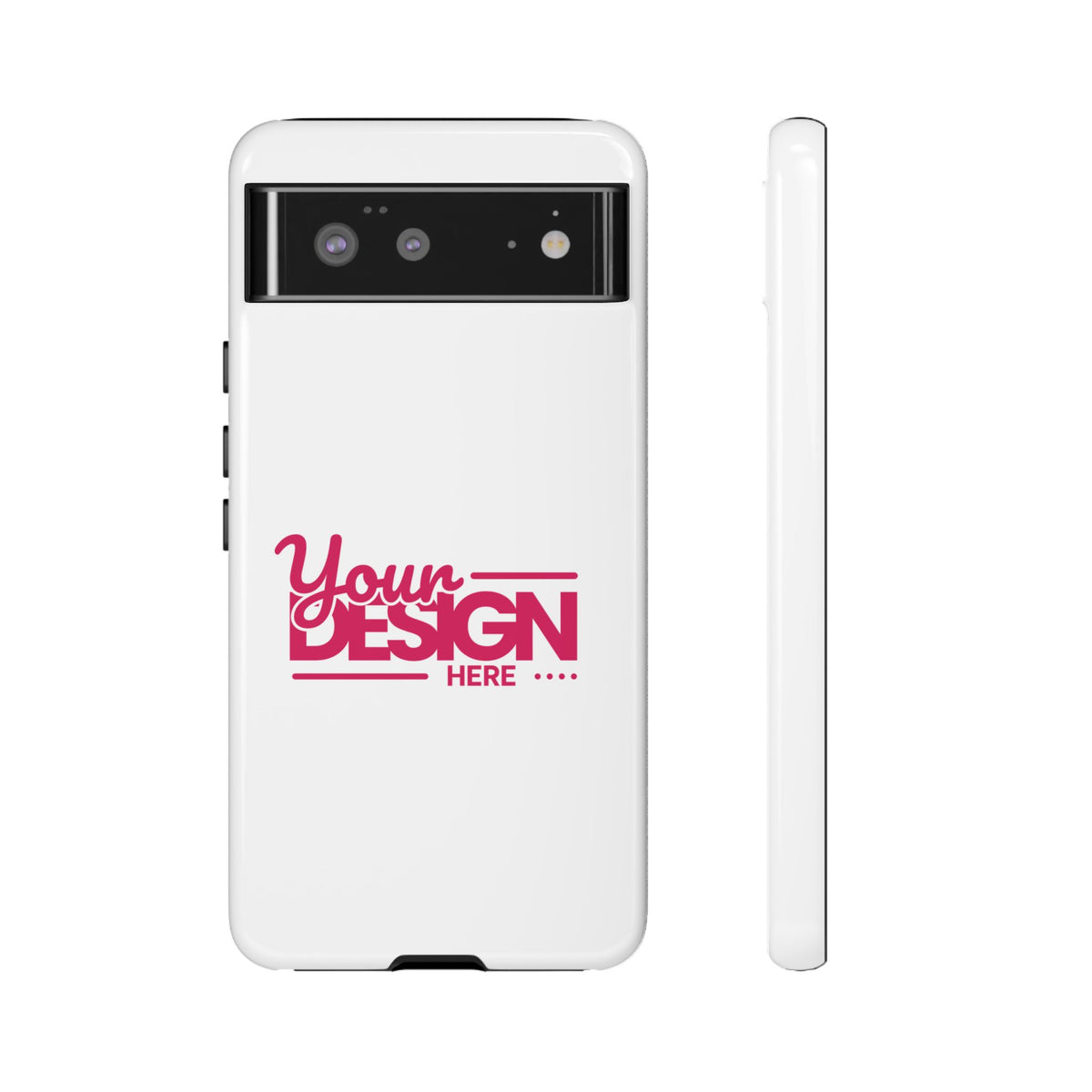 Customizable Tough Phone Case – Personalized Protective Cover with Name or Photo, Shockproof Case for Google Pixel Phone, Durable Gift Idea