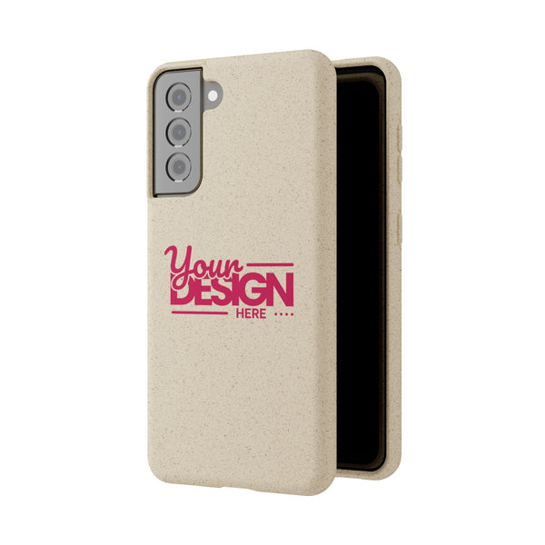 Biodegradable Phone Case – Eco-Friendly Custom Design Cover, Personalized Sustainable Protective Case for Samsung