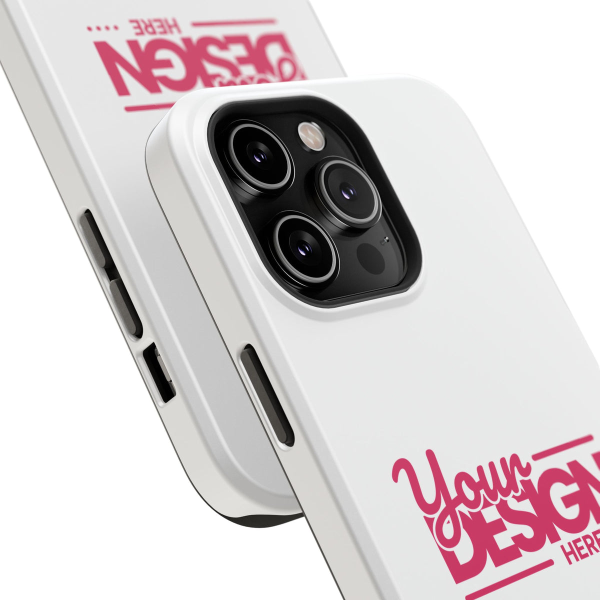 Customizable Impact-Resistant Phone Case – Personalize with Your Design, Durable Shockproof Cover for iPhone