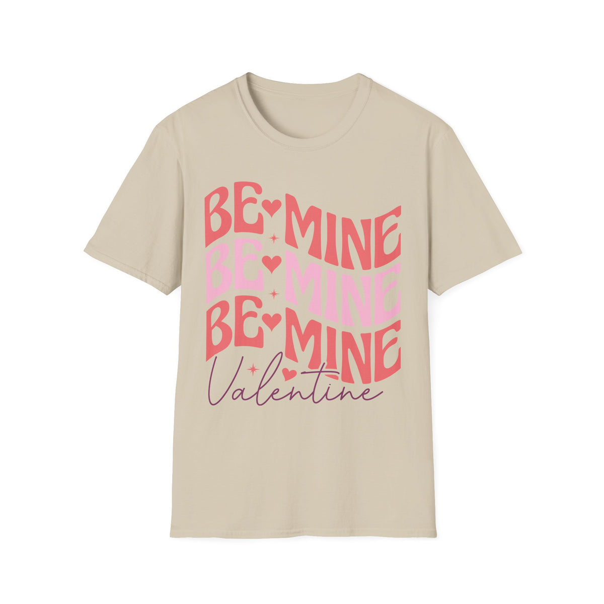 Be Mine Valentine T-Shirt - Love Shirt - Heart Graphic Valentine's Tee