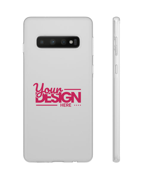 Customizable Flexi Phone Case Personalize With Name Or Photo For Samsung