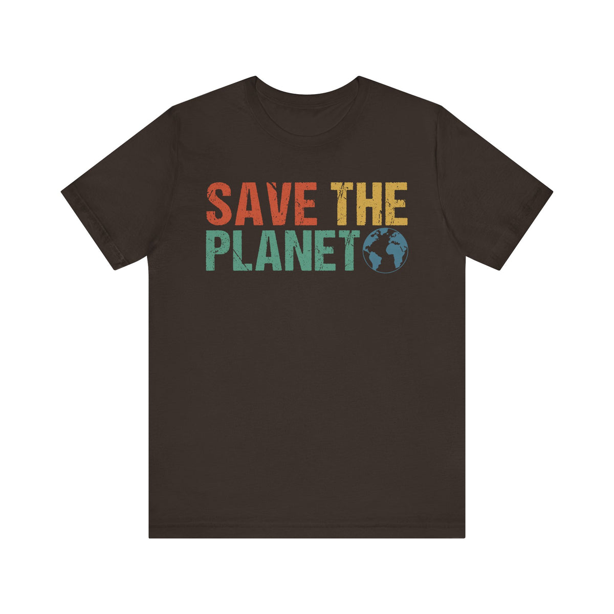 Save the Planet - Eco-Friendly Graphic Tee for Environmental Awareness