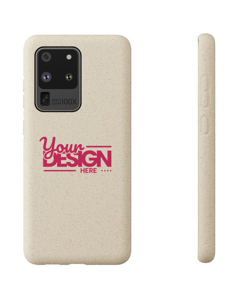 Biodegradable Phone Case Eco Friendly Custom Design For Samsung
