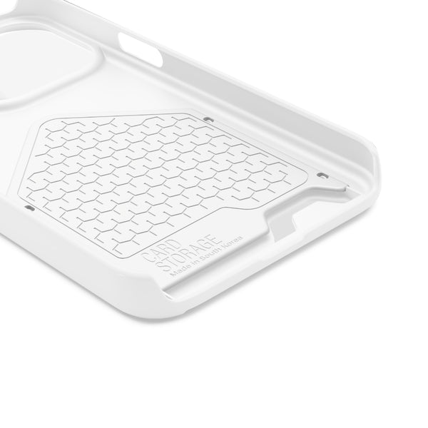 Card Holder Phone Case — Slim Protective Wallet Case with 'Your Design Here' Print