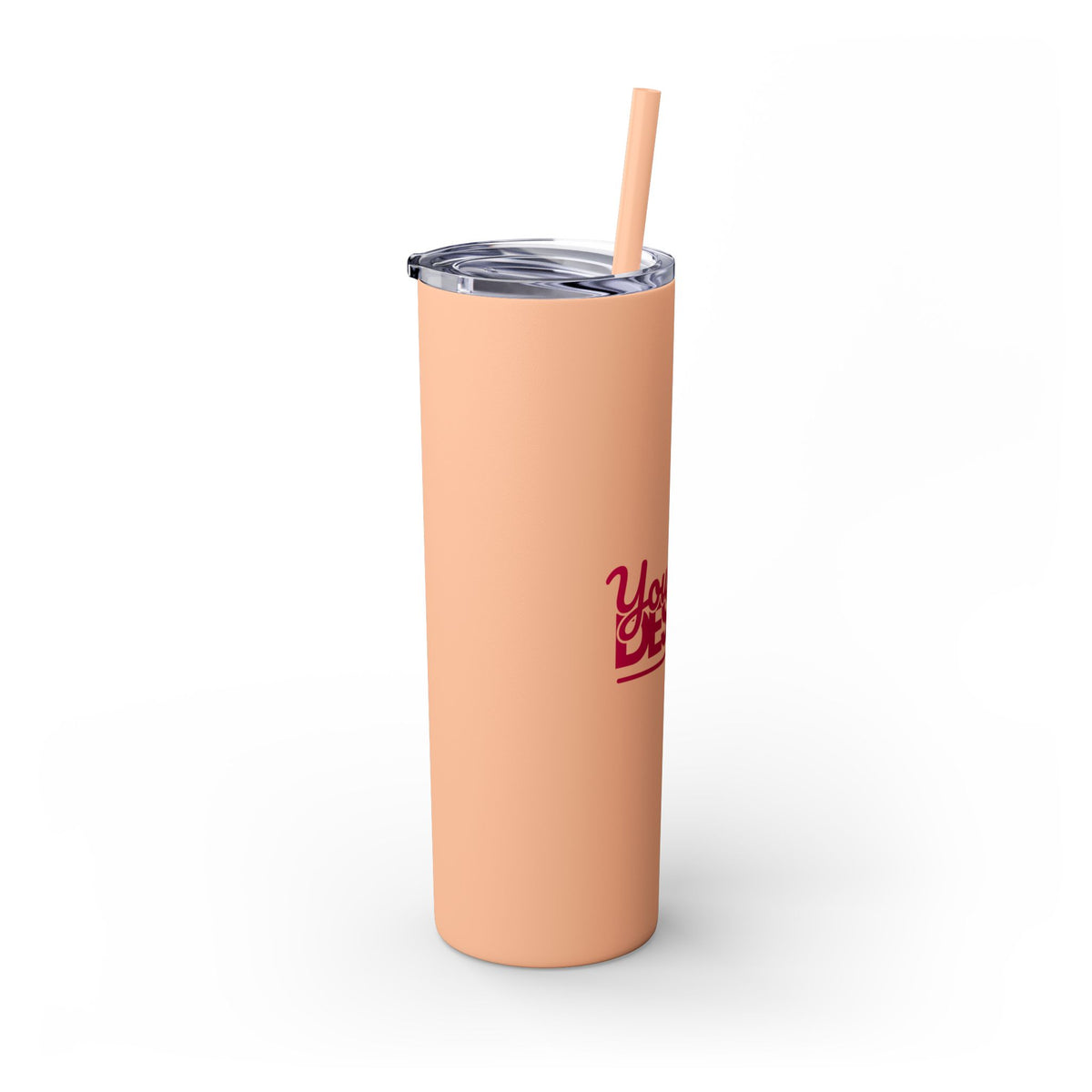 Personalized Skinny Tumbler with Straw, 20oz - Custom Travel Mug, Eco-Friendly Drinkware, Gift for Her, Stylish Hydration, Fun Party Favor