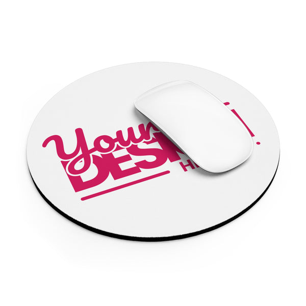 Custom Mouse Pad Gift – Personalized Neoprene Desk Mat with Non-Slip Base, Comfortable Wrist Cushion & Vibrant Full-Color Print