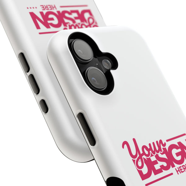 Customizable Impact-Resistant Phone Case – Personalize with Your Design, Durable Shockproof Cover for iPhone