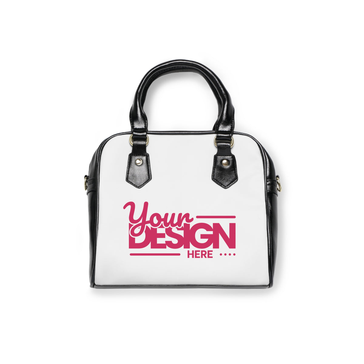 Custom Shoulder Handbag – Personalized Printed Tote Bag with Your Design, Stylish Everyday Purse for Work, Travel & Gifts