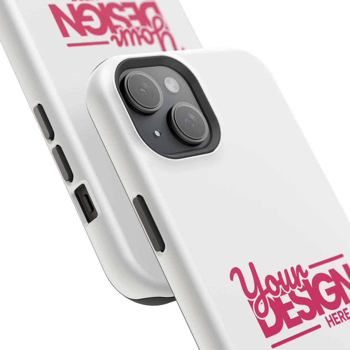 Customizable Impact-Resistant Phone Case – Personalize with Your Design, Durable Shockproof Cover for iPhone