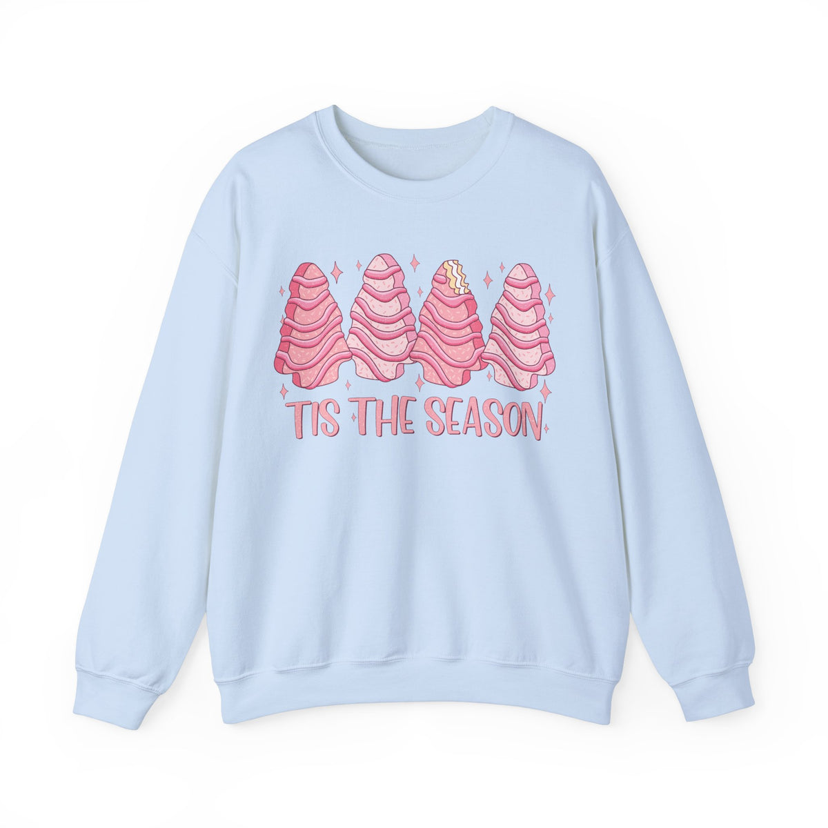 Tis the Season Crewneck Sweatshirt - Whimsical Christmas Tree Christmas Sweater - Holiday Spirit