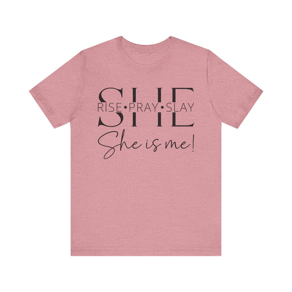 She Is Strong, Fierce, Brave - Motivational Women's Tee