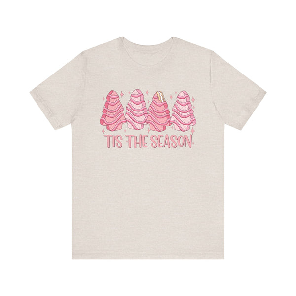 Tis the Season T-Shirt - Whimsical Christmas Tree Graphic Shirt - Holiday Spirit