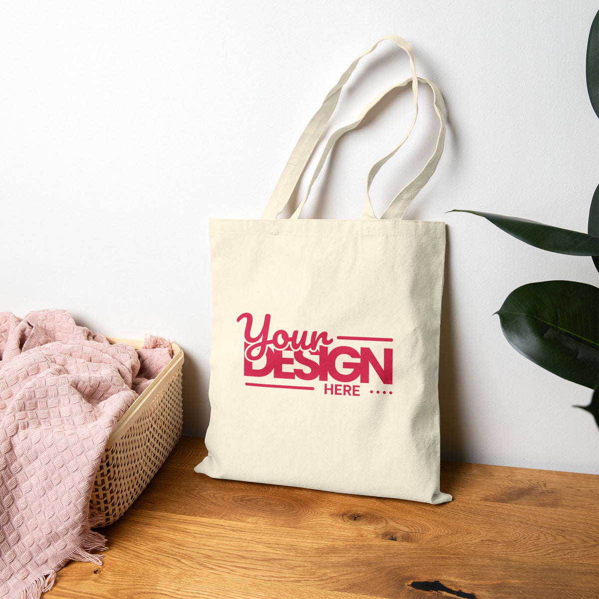 Personalized Cotton Canvas Tote Bag, Custom Shopping Tote, Gift for Her, Eco-Friendly Bag, Beach Bag, Everyday Use