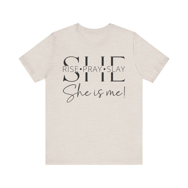 She Is Strong, Fierce, Brave - Motivational Women's Tee