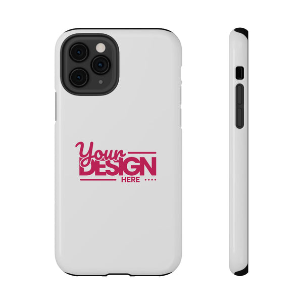 Customizable Impact-Resistant Phone Case – Personalize with Your Design, Durable Shockproof Cover for iPhone