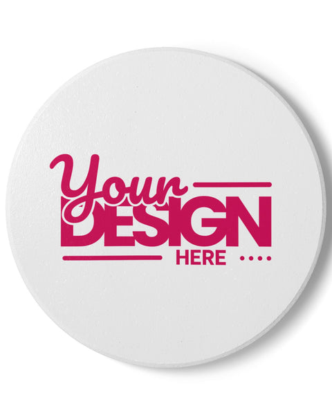 Personalized Ceramic Coaster Set With Cork Backing For Housewarming Gift