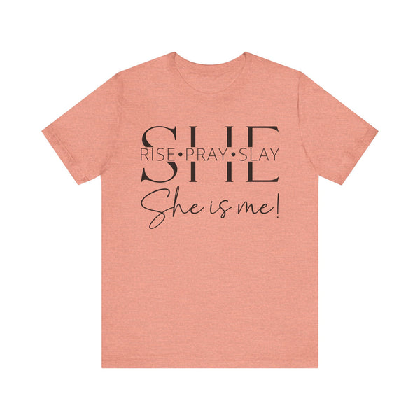 She Is Strong, Fierce, Brave - Motivational Women's Tee