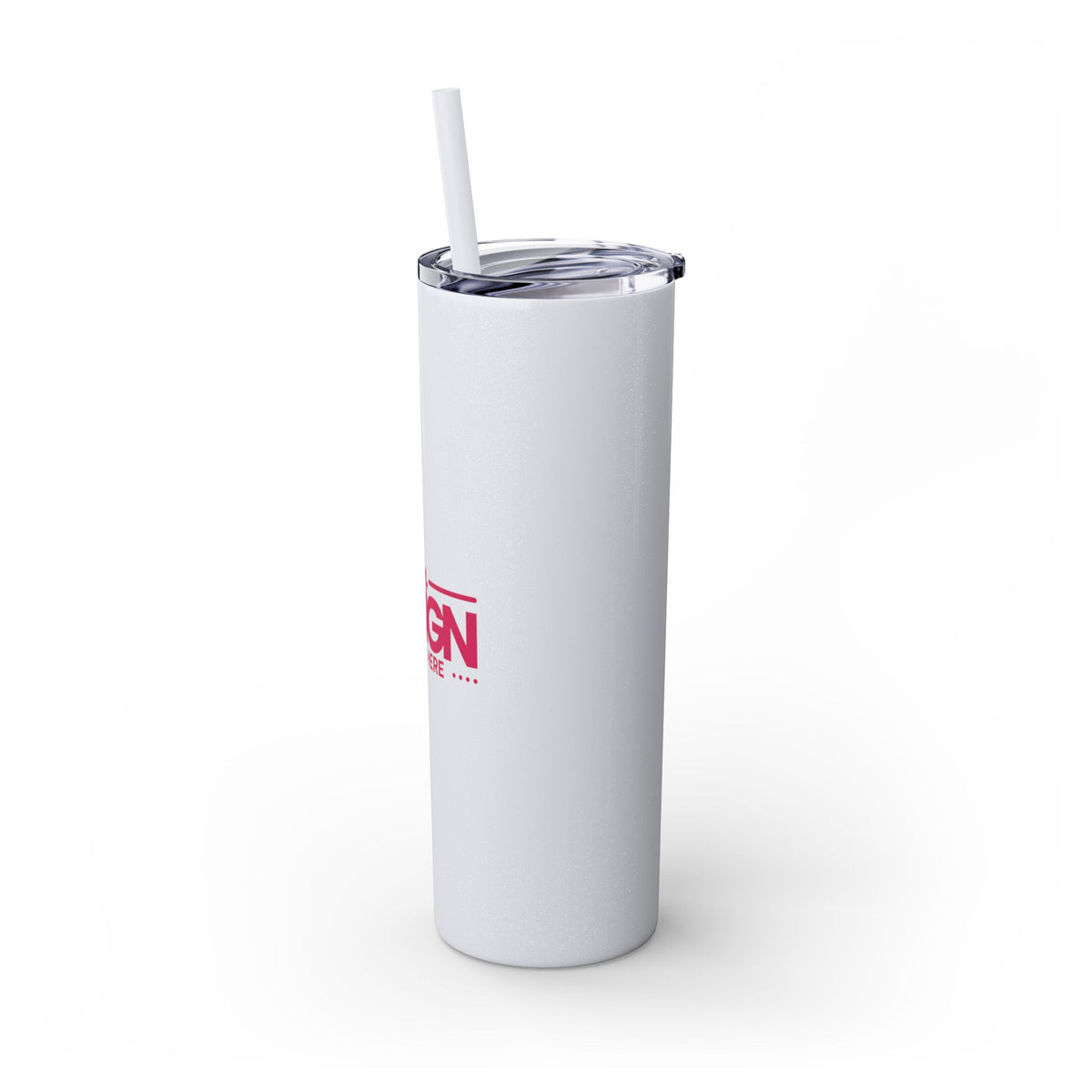 Personalized Skinny Tumbler with Straw, 20oz - Custom Travel Mug, Eco-Friendly Drinkware, Gift for Her, Stylish Hydration, Fun Party Favor