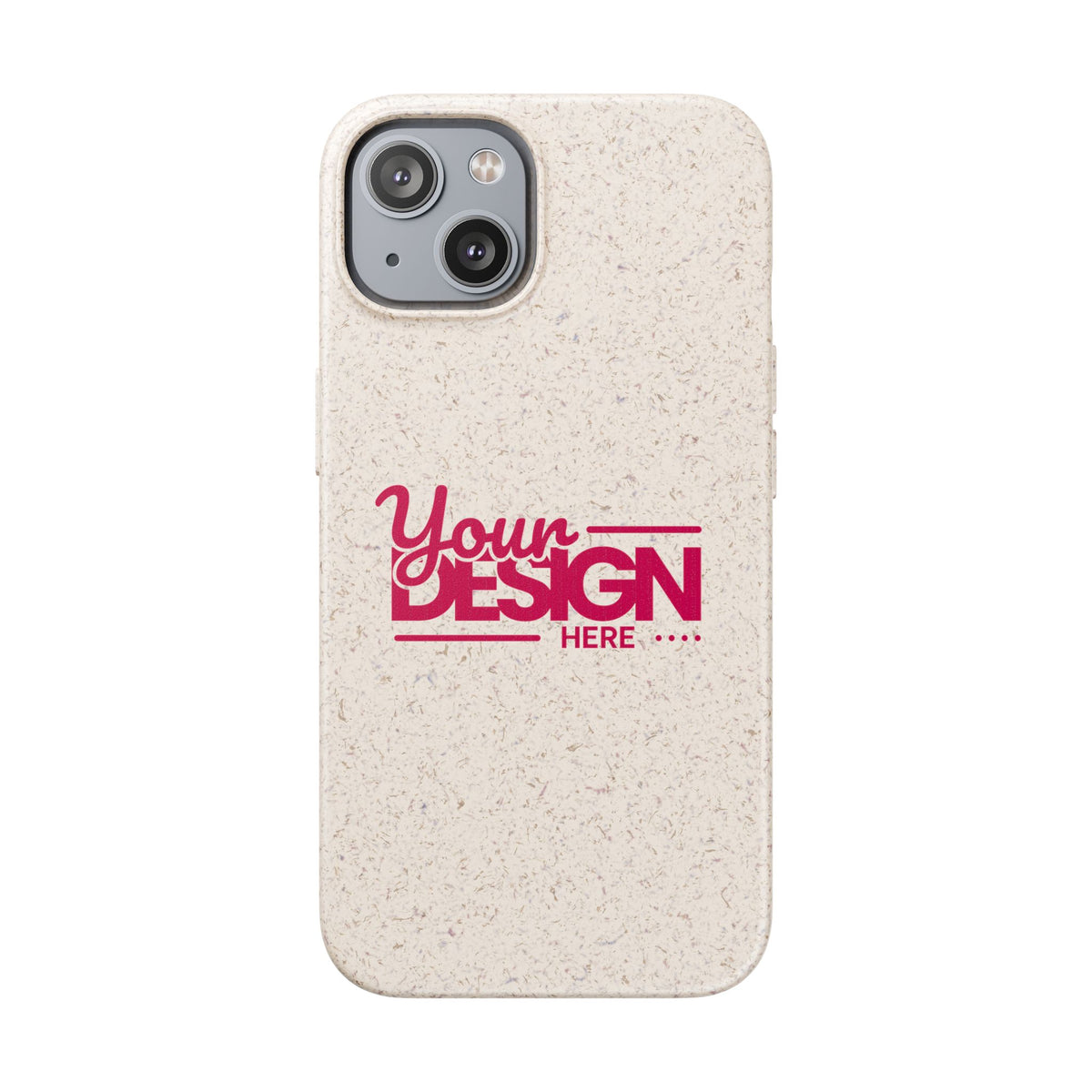 Biodegradable Phone Case – Eco-Friendly Custom Design Cover, Personalized Sustainable Protective Case for iPhone