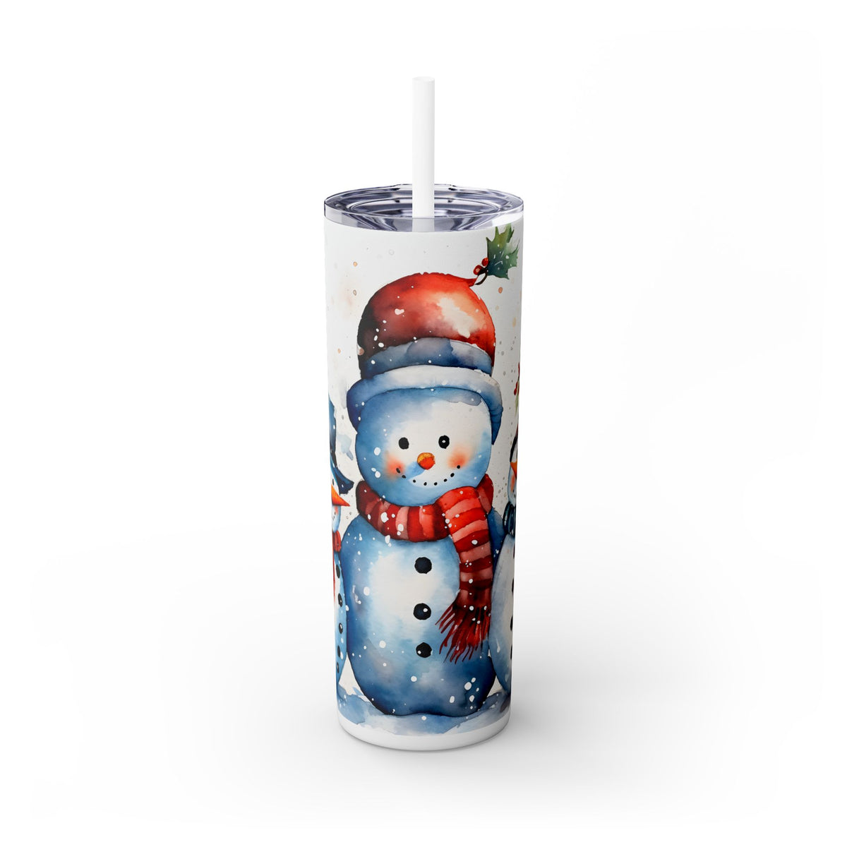 Christmas Kittens in Santa Outfits - Cute Holiday Tumbler for Cat Lovers