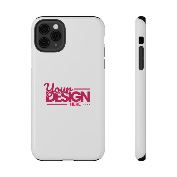 Customizable Impact-Resistant Phone Case – Personalize with Your Design, Durable Shockproof Cover for iPhone