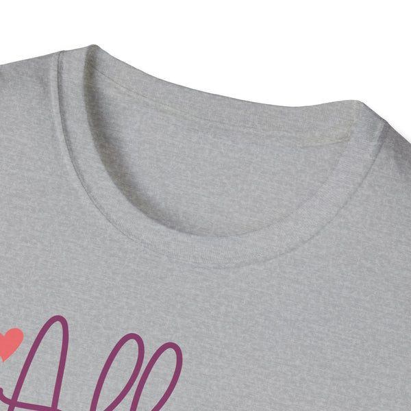 All You Need Is Love Valentine T-Shirt - Love Shirt - Heart Graphic Valentine's Tee