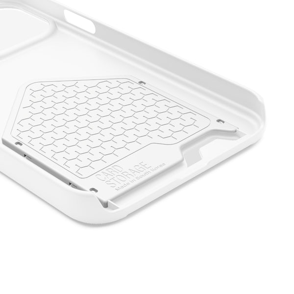 Card Holder Phone Case — Slim Protective Wallet Case with 'Your Design Here' Print