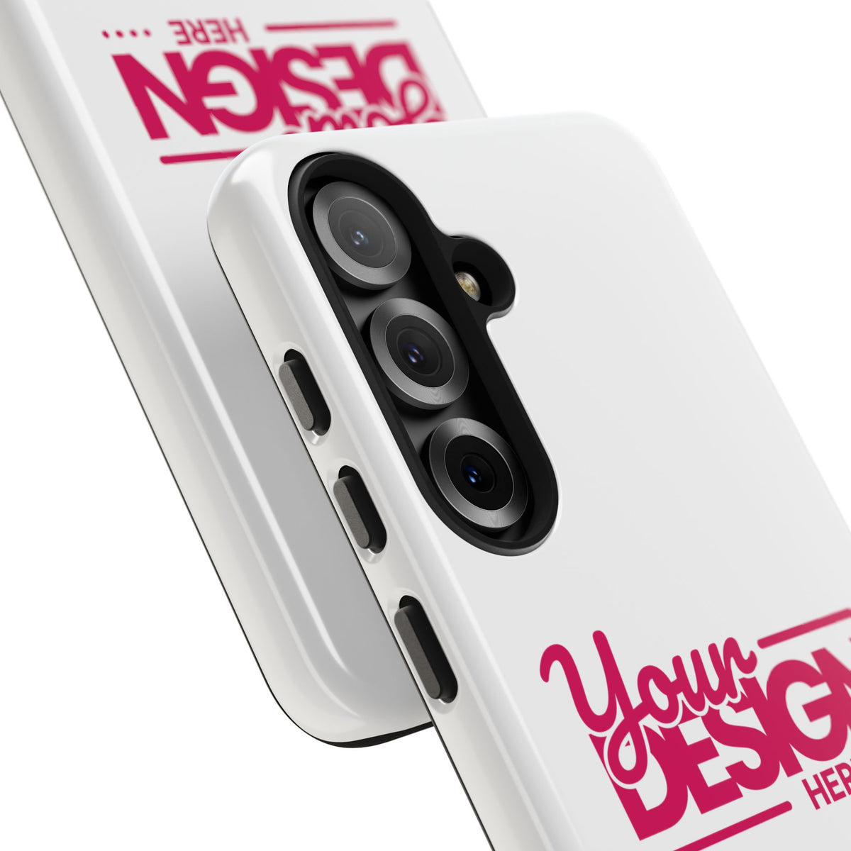 Personalized Tough Phone Case – Custom Name or Photo Protective Cover, Shock-Absorbent Durable Case for iPhone, Unique Gift Idea