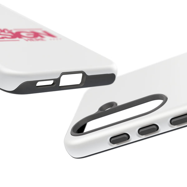 Customizable Tough Phone Case – Personalized Protective Cover with Name or Photo, Shockproof Case for Samsung Phones, Durable Gift Idea