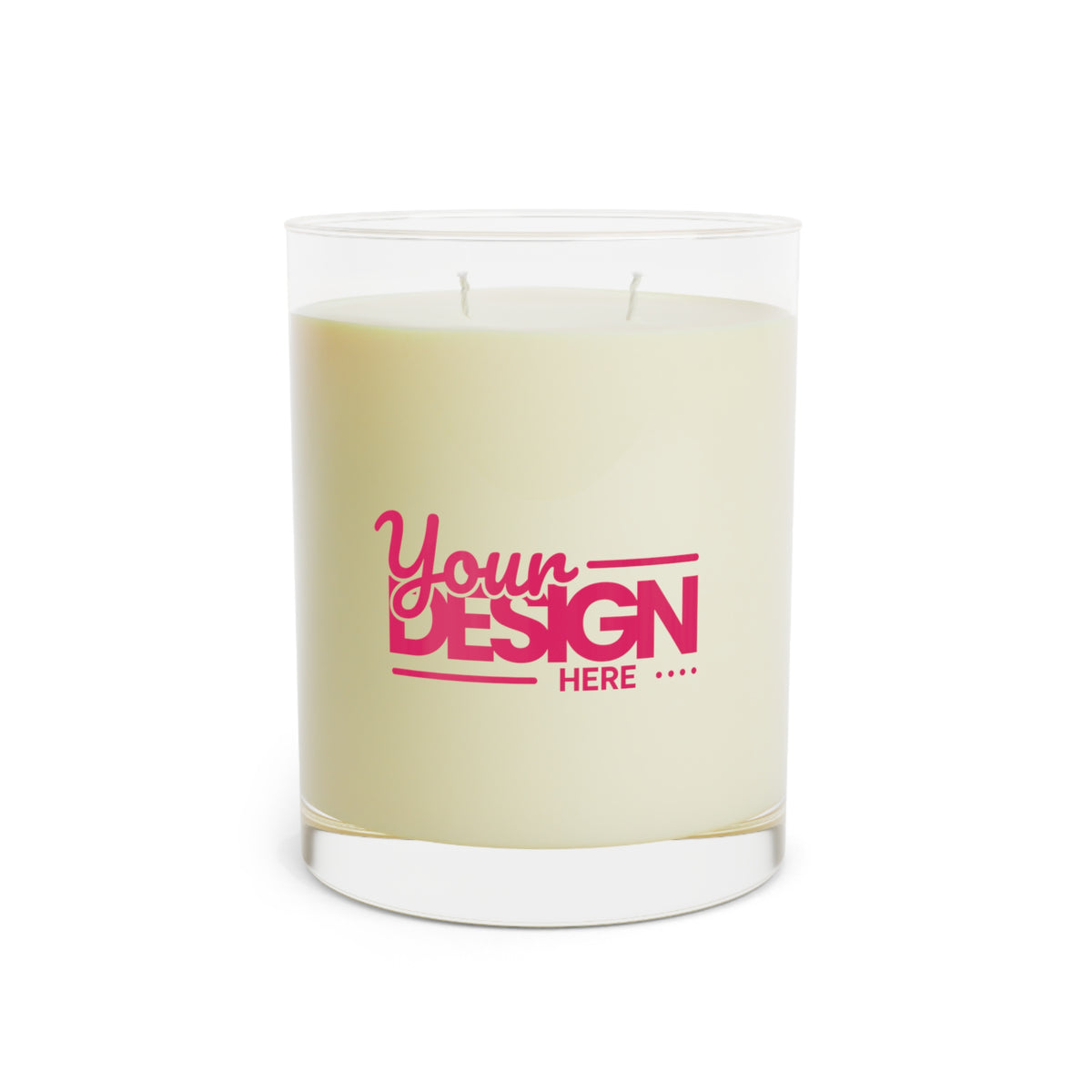 Aromatherapy Glass Candle - 11oz | Customizable Decor | Gifts for Home | Relaxation, Self-Care, Weddings, Birthdays, Holidays